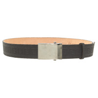 Fendi Leather belt with pattern