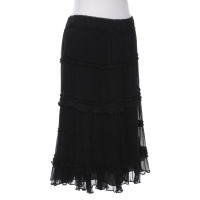 Donna Karan Skirt Silk in Black