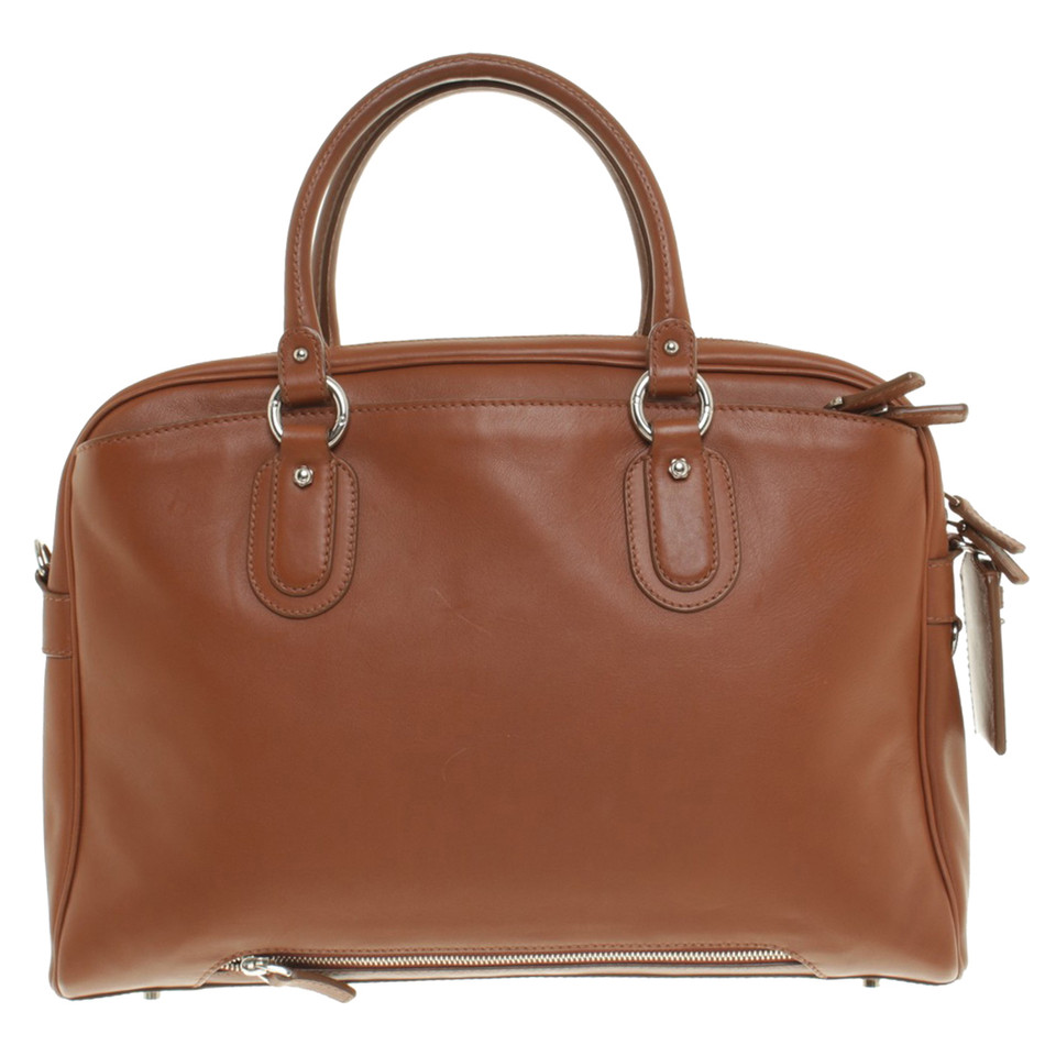 Aigner Sac en cuir d’affaires