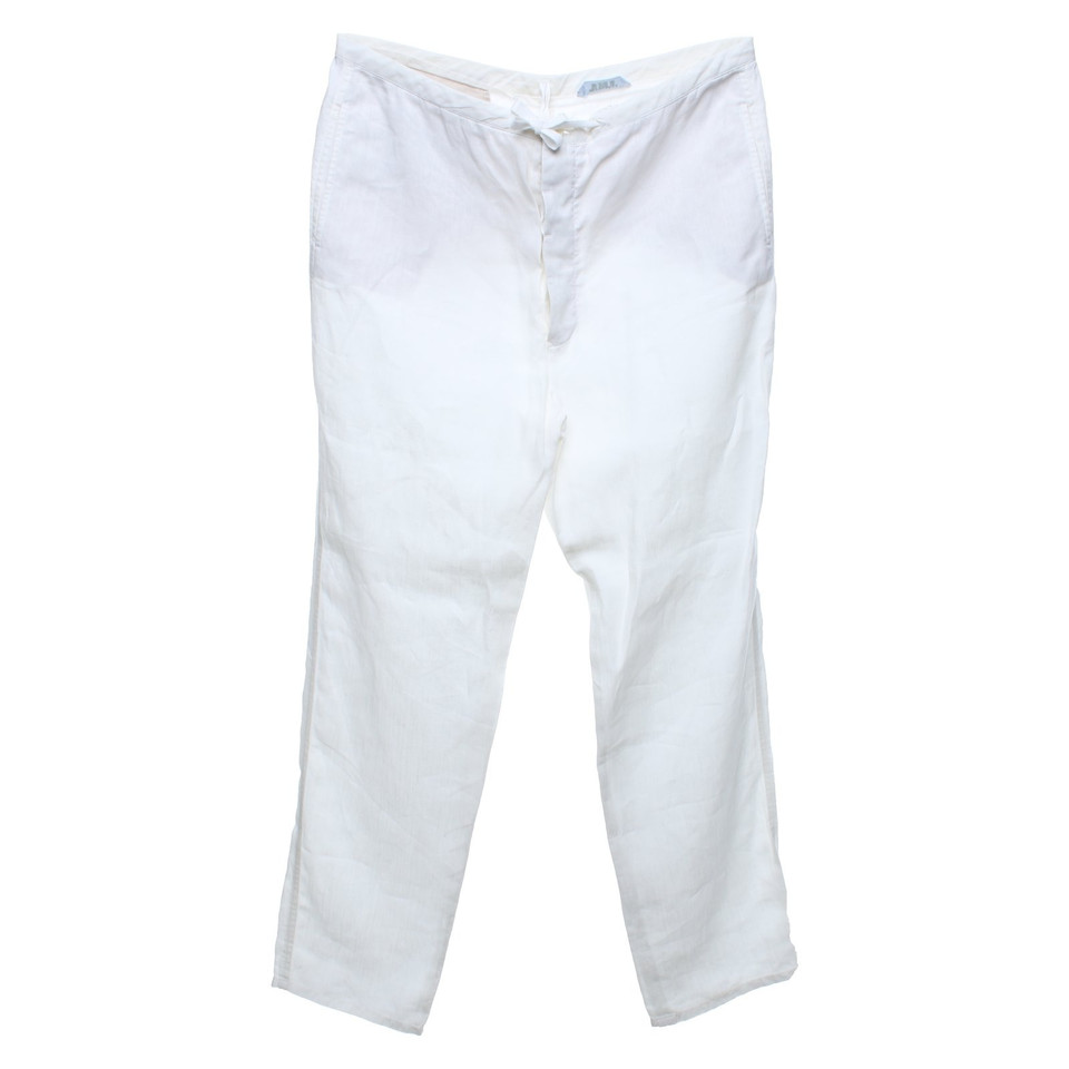 Strenesse Blue trousers in white