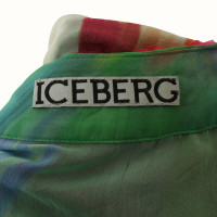 Iceberg Abito in seta con motivo