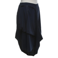 Maison Martin Margiela For H&M Dark blue skirt with draping