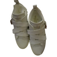 Valentino Garavani Chaussures de sport en Cuir en Blanc