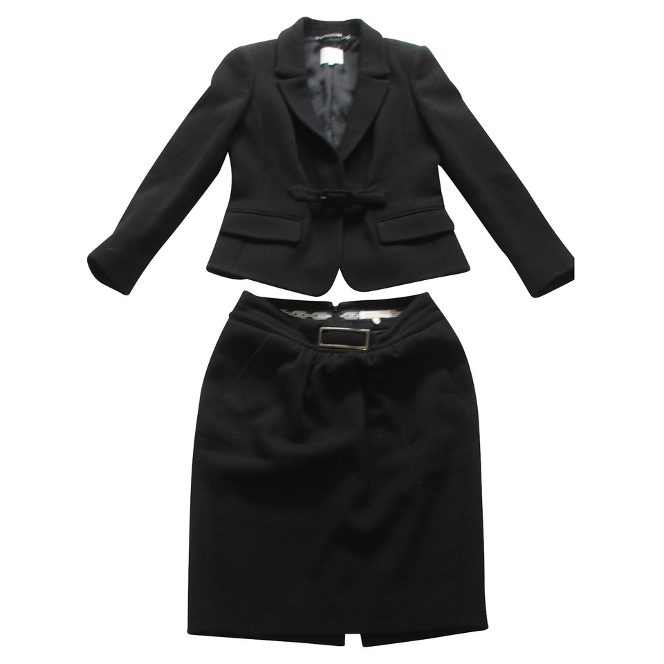Céline Costume jacket skirt blazer 2 pieces black