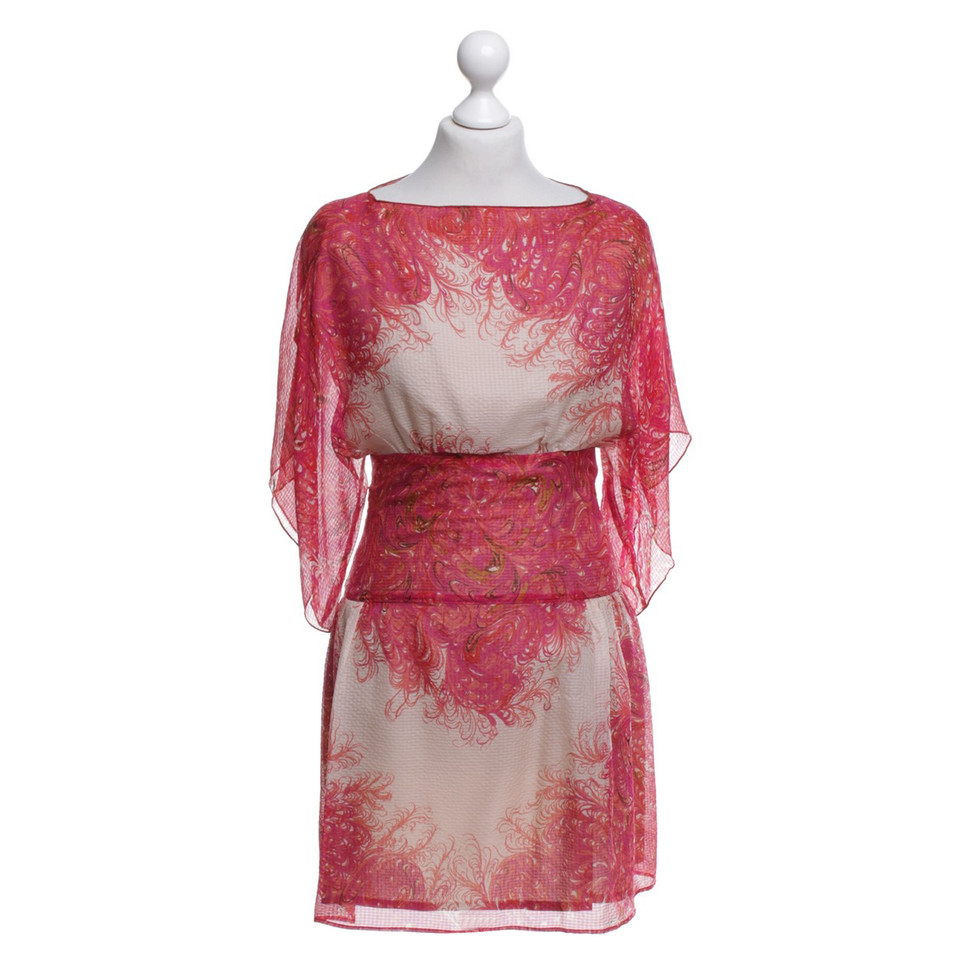 Anna Sui Silk dress with print