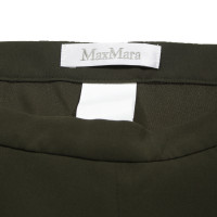 Max Mara Paire de Pantalon en Olive