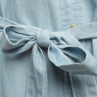 Equipment Kleid aus Baumwolle in Blau