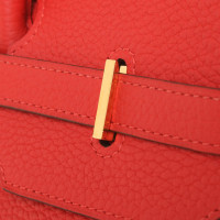 Hermès Birkin Bag 40 Leer in Rood