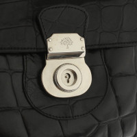 Mulberry Leather backpack in black