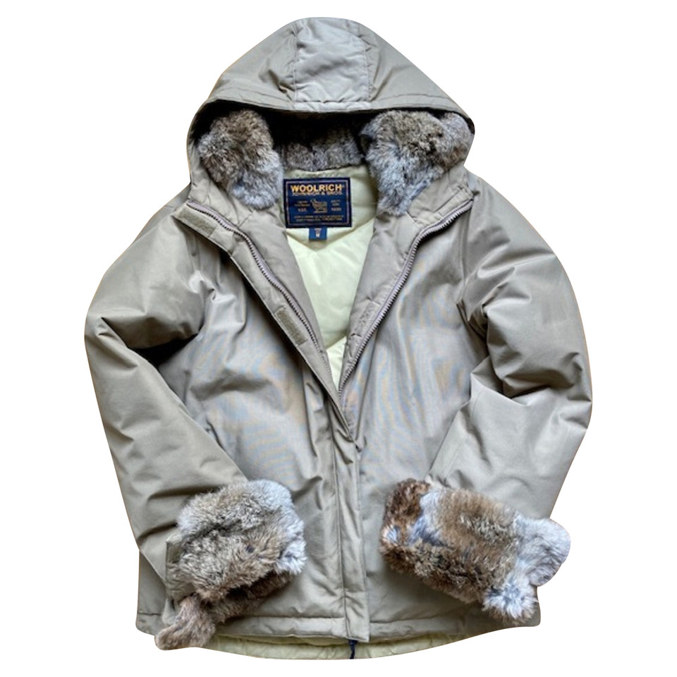 Woolrich Giacca/Cappotto in Verde oliva