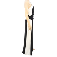 Ralph Lauren Maxi robe en noir et blanc