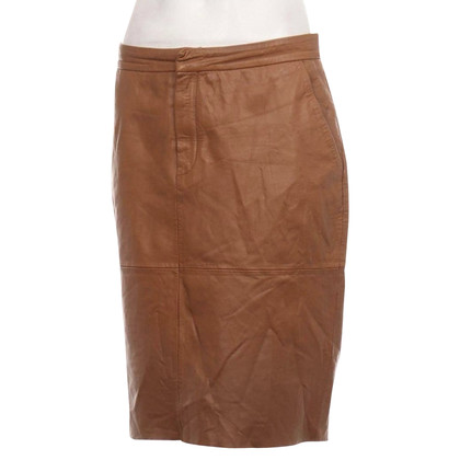 Designers Remix Skirt Leather in Brown