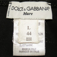 Dolce & Gabbana Zwarte Nylon Jurk