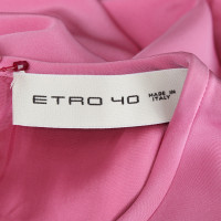 Etro Dress Silk in Pink
