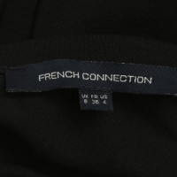 French Connection Schwarzes Kleid mit Spitze