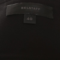 Belstaff Geplooide rok gemaakt van leder/zijde