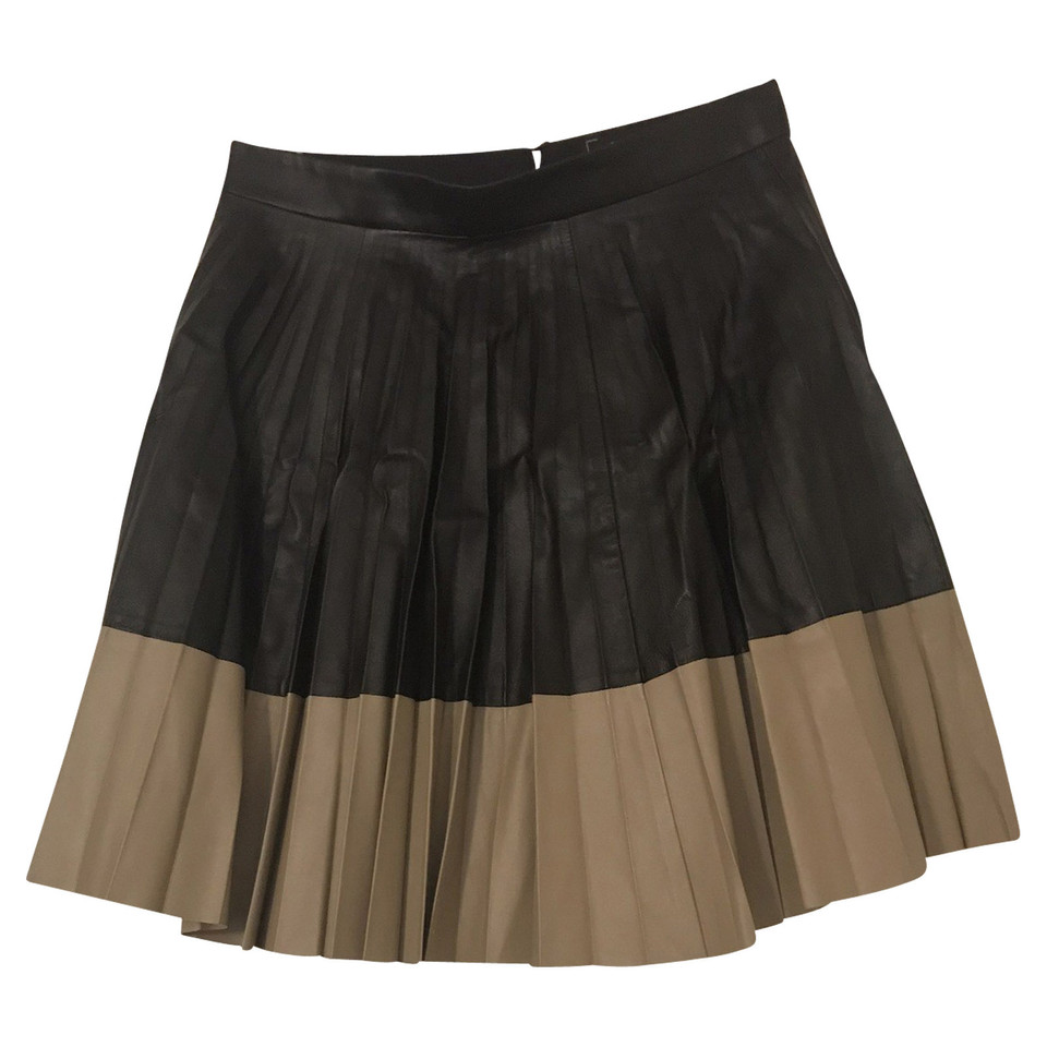 Robert Rodriguez Skirt Leather in Black