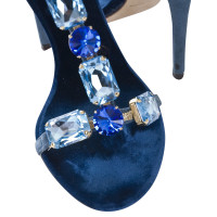 Dolce & Gabbana Sandals with gemstone trimming