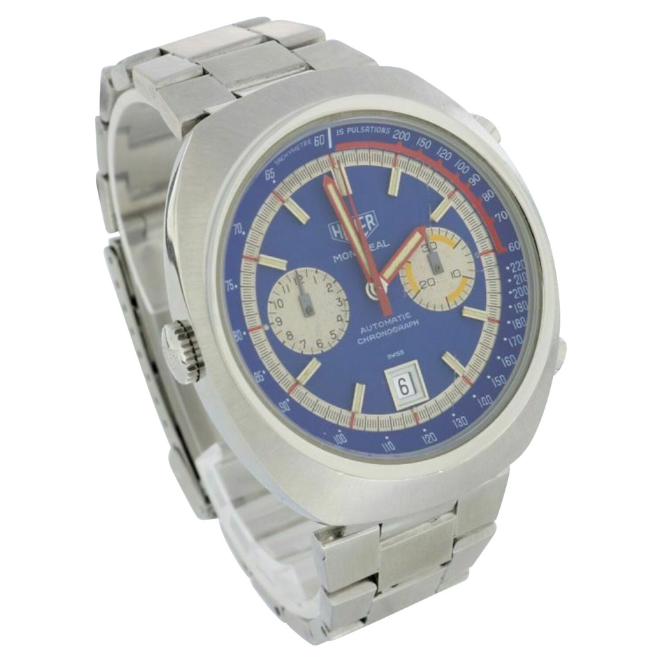 Heuer Montreal in Blauw