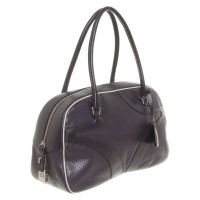 Prada Handbag Leather in Violet