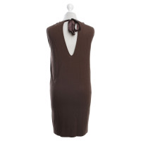 Twin Set Simona Barbieri Jersey dress in brown