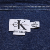 Calvin Klein camicia di jeans in azzurro