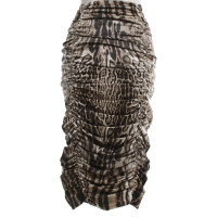 Roberto Cavalli skirt with leopard pattern