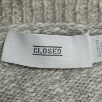 Closed Strick aus Wolle in Grau