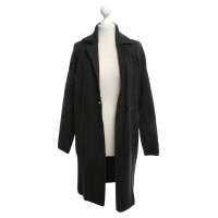 Ffc Cappotto in lana grigio scuro