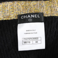 Chanel Strickjacke in Schwarz/Gelb