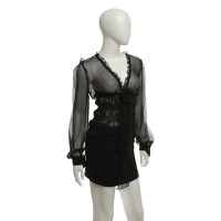 Dolce & Gabbana Silk blouse in black