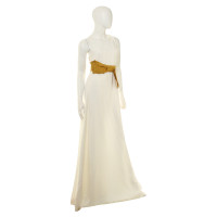 Chloé Maxi dress in white with loop