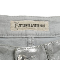 Drykorn Coated jeans in zilver