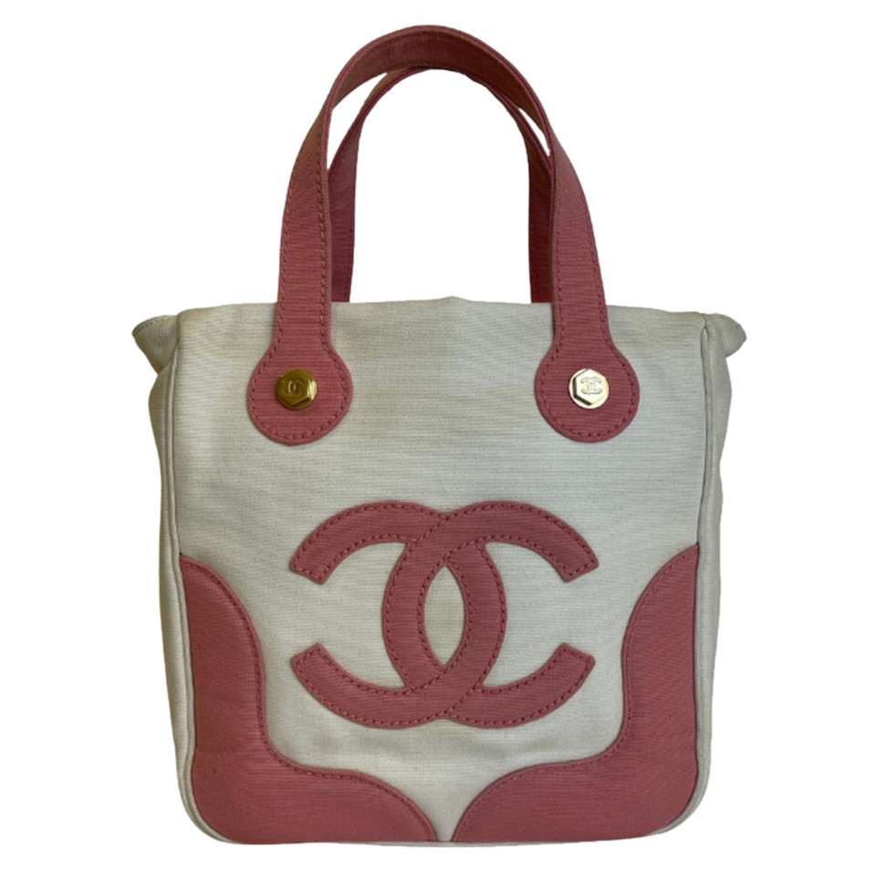 Chanel Shopping Tote in Weiß