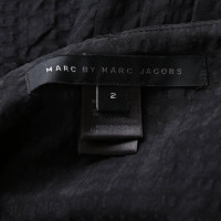 Marc By Marc Jacobs Kleid aus Seide in Schwarz