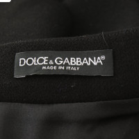 Dolce & Gabbana Gonna a trapezio in nero