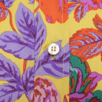 Etro blouse en soie avec imprimé floral