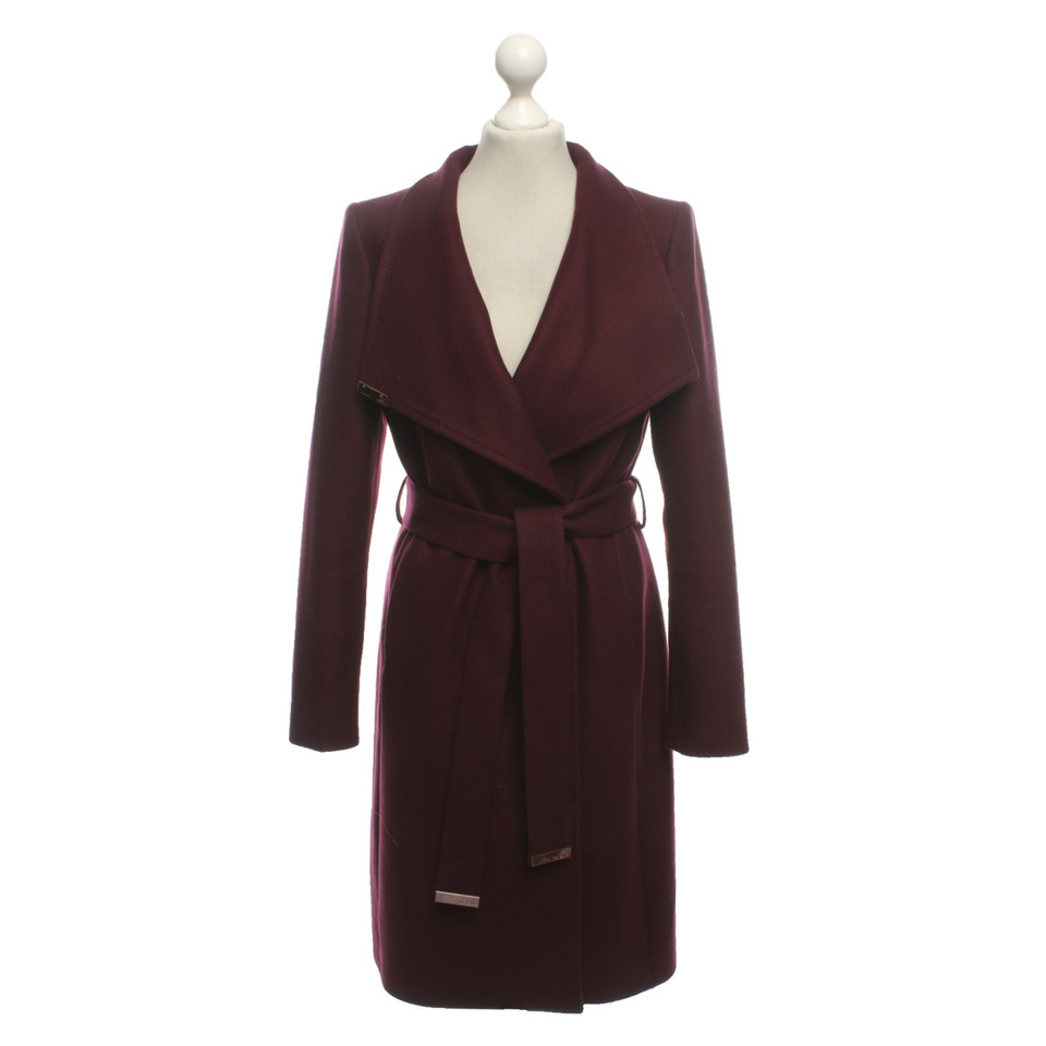 Ted Baker Jacke/Mantel in Bordeaux