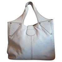 Fay Tote bag Leather in Cream