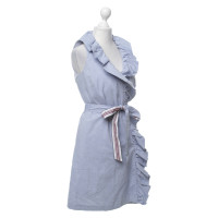 Milly Kleid aus Baumwolle in Blau