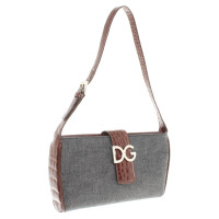 D&G Handtasche in Grau / Braun