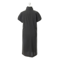 Hache Dress with draped collar