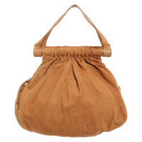 Vic Matie Handbag Leather in Brown