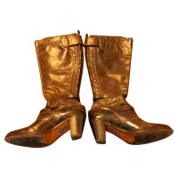 Belstaff Bottes en Cuir en Marron