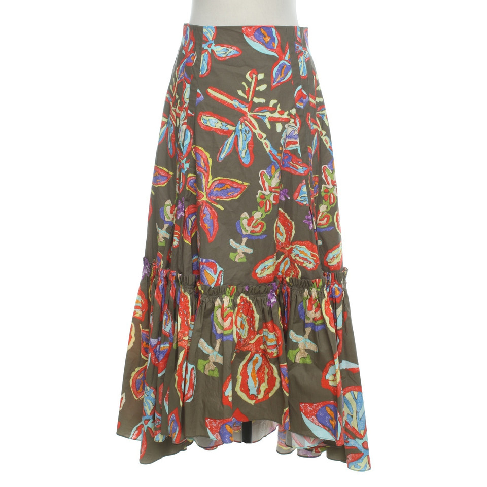 Peter Pilotto skirt with a floral pattern