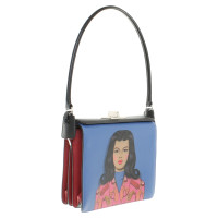 Prada Handtasche mit Frauen-Motiv