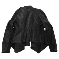 Donna Karan Black Leather Jacket