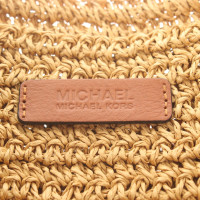 Michael Kors Gevlochten handtas gemaakt van raffia
