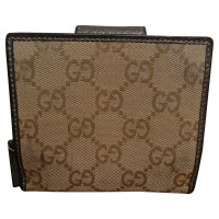 Gucci Sac à main/Portefeuille en Coton en Beige