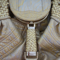 Fendi Tote bag in Pelle in Oro